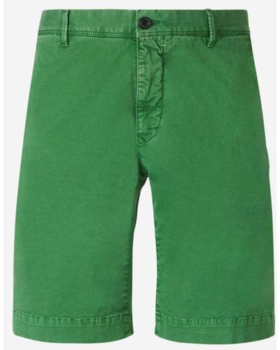 Incotex Casual Cotton Bermudas - Green