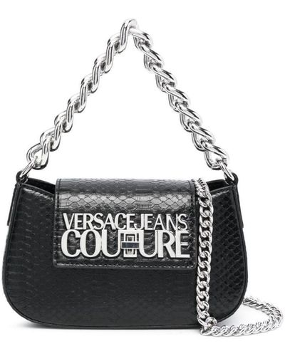 Versace Logo-plaque Crossbody Bag - White