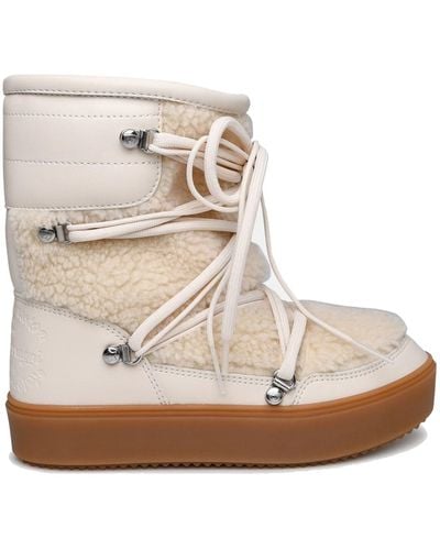 Chiara Ferragni Cf Snow Boot Shoes - Natural