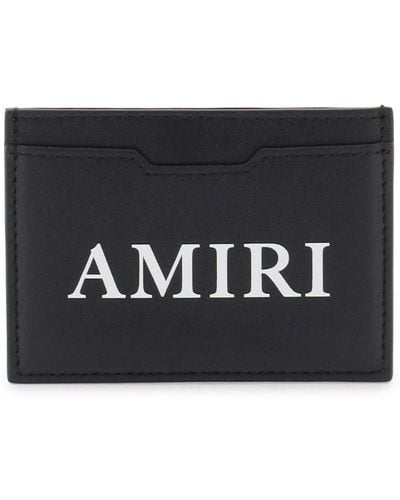 Amiri Logo Cardholder - Black