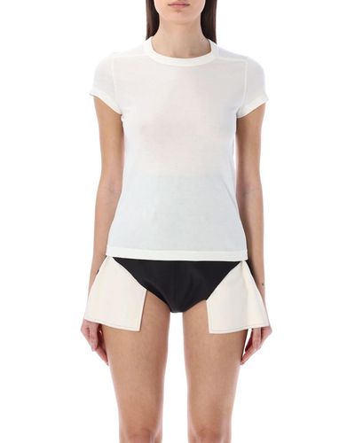 Rick Owens Cropped Level T - White