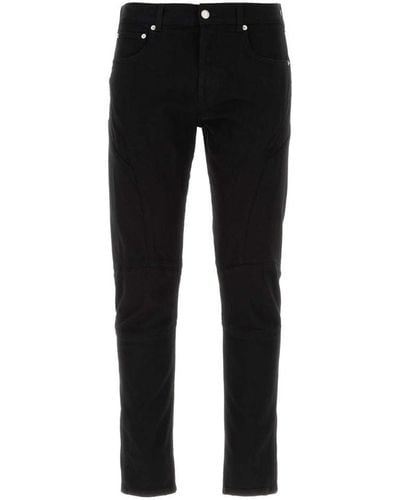 Alexander McQueen Black Stretch Denim Jeans