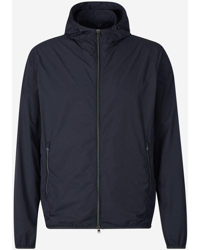 Herno Technical Crease Jacket - Blue