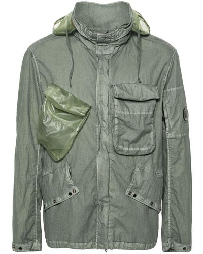 C.P. Company Hooded Jacket - Green