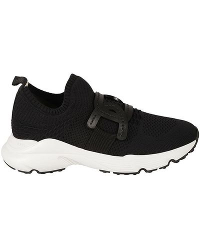 Tod's Kate Technical Fabric Sneakers - Black