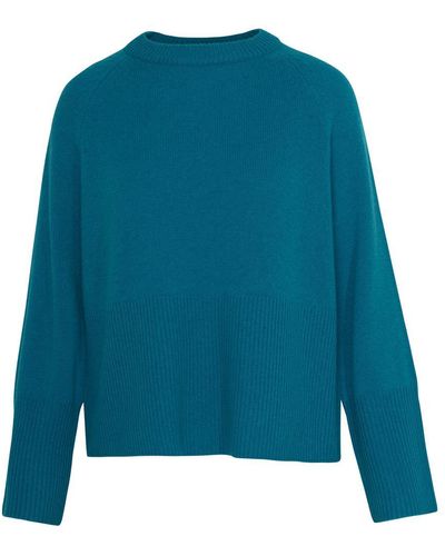 360cashmere Blue Cashmere Krystal Sweater