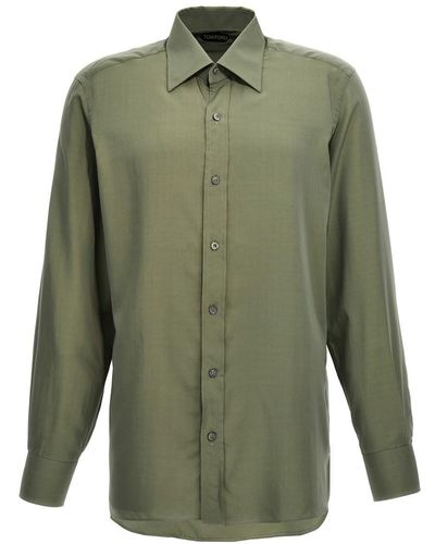 Tom Ford 'Parachute' Shirt - Green