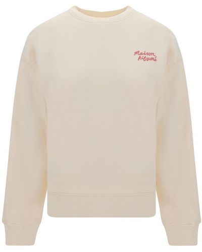 Maison Kitsuné Sweatshirts - White