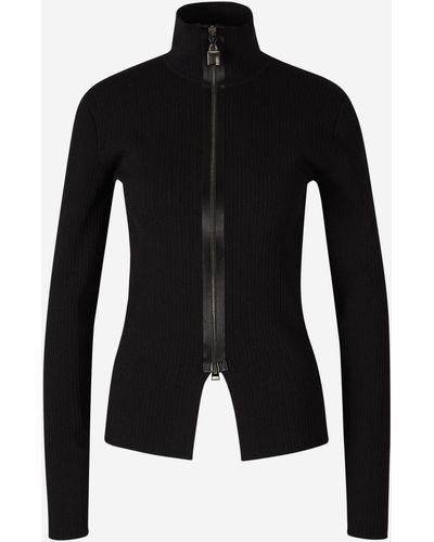 Tom Ford Knitted Zip Sweater - Black