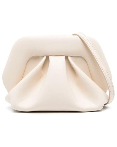 THEMOIRÈ Gea Shoulder Bag With Studs - White