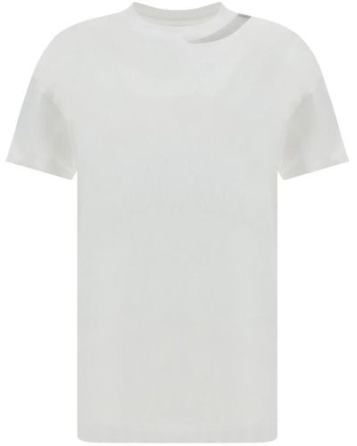 MM6 by Maison Martin Margiela T-shirts - White
