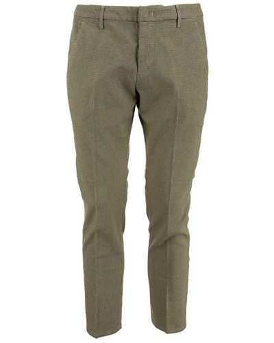Dondup Alfredo - Cotton Slim-fit Pants - Green