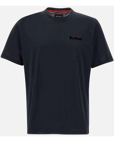 Kiton T-Shirts And Polos - Blue