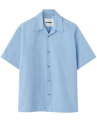 Jil Sander Cotton Shirt - Blue