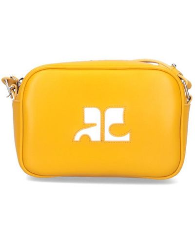 Courreges "re-edition" Camera Bag - Yellow