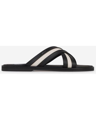 Bally Gherry Sandals - Black