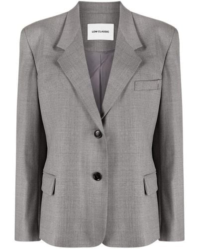 Low Classic Classic Blazer Clothing - Gray