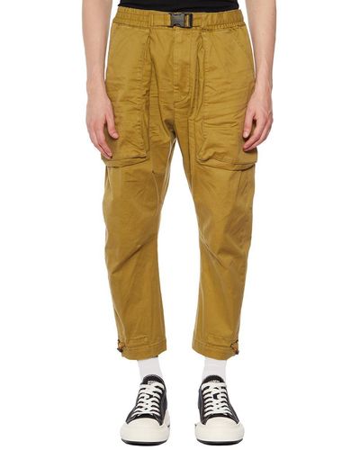 DSquared² Pully Cropped Pants - Yellow