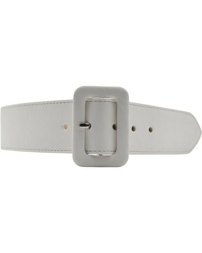 Maison Margiela Leather Belt Accessories - White
