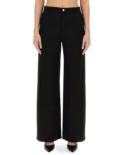 Moschino Jeans Palazzo Trousers - Black