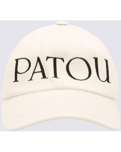 Patou And Cotton Baseball Cap - Natural