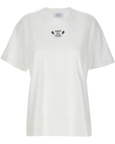 Off-White c/o Virgil Abloh Embr Bandana Arrow T-shirt - White