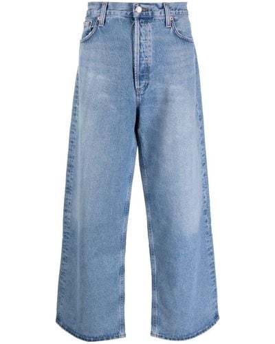 Agolde Low Rise baggy Jeans - Blue