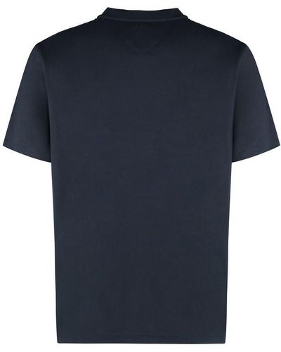 MCM T-shirt With Logo, - Blue