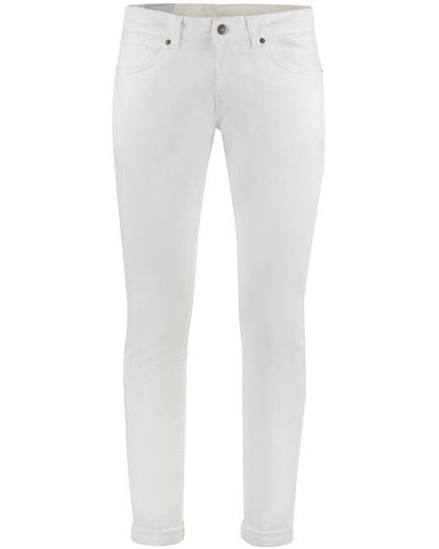 Dondup George Skinny Jeans - White