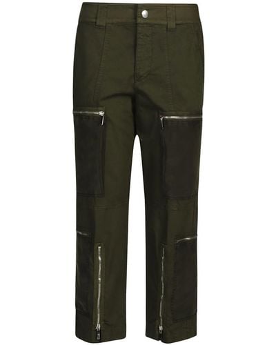The Seafarer Delta Zipped Pants - Green