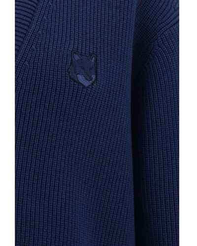 Maison Kitsuné Knitwear - Blue