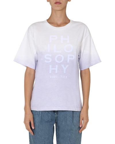 Philosophy Di Lorenzo Serafini Crew Neck T-shirt - White