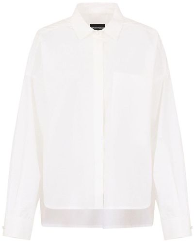 Emporio Armani Cotton Shirt - White