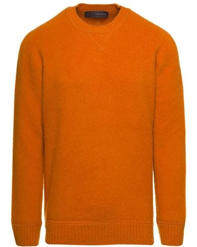 Tagliatore Crewneck Pullover - Orange