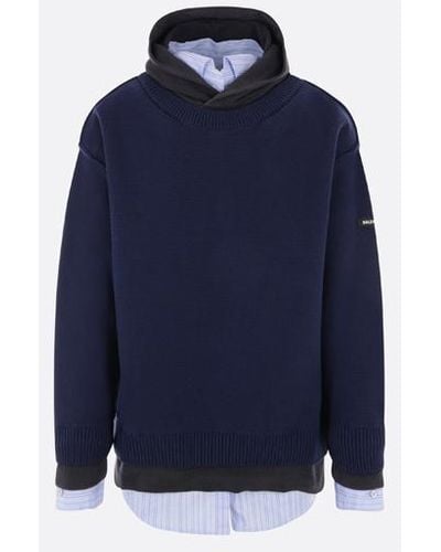 Balenciaga Sweaters - Blue