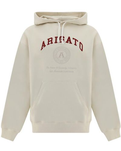Axel Arigato Arigato University Cotton Hoodie - White