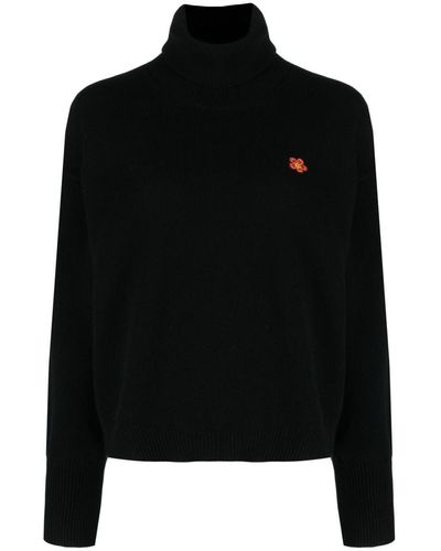 KENZO 'boke Flower-patch' Sweater - Black