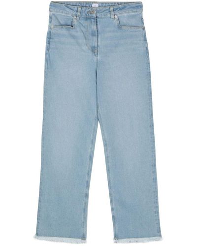 Paul Smith Straight-Leg Organic Cotton Jeans - Blue