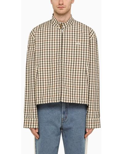 Wales Bonner Light Jacket With Checked Pattern - Multicolor