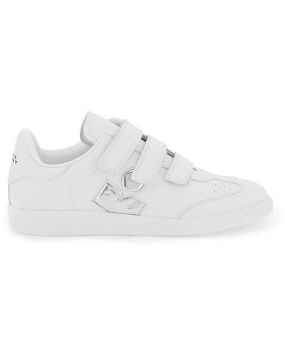 Isabel Marant Isabel Marant Etoile Beth Leather Sneakers - White