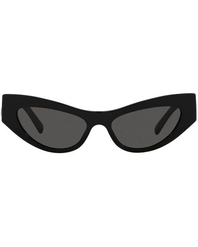 Dolce & Gabbana D Dg4450 Dg Crossed Sunglasses - Black