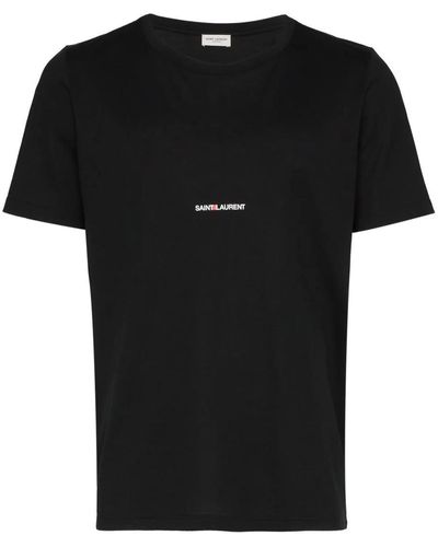 Saint Laurent T-Shirts And Polos - Black