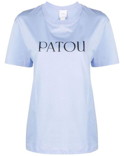 Patou Alaska Cotton T-Shirt - Blue