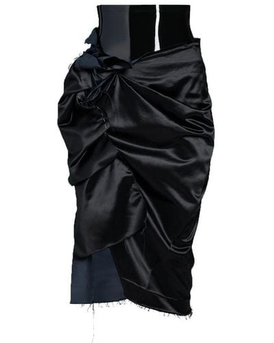 Maison Margiela Midi Skirts - Black