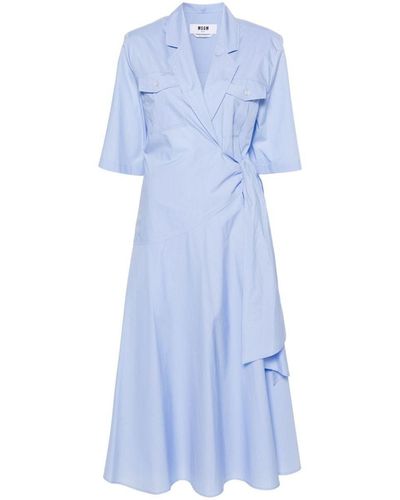 MSGM Dresses - Blue