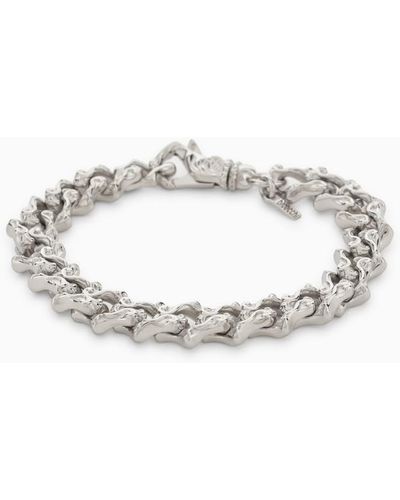 Emanuele Bicocchi Chain Bracelet With Arabesques - Metallic