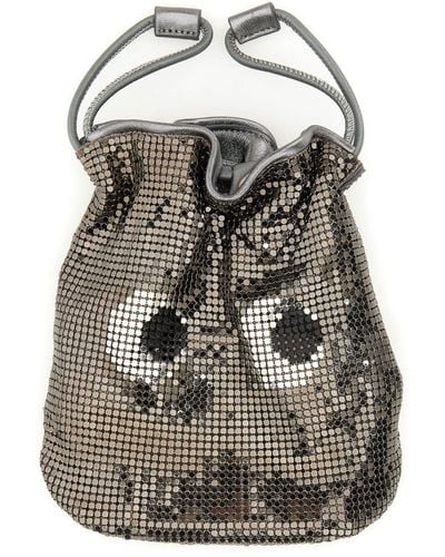 Anya Hindmarch Pouch In Mesh - Grey