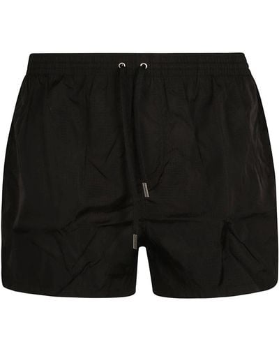 DSquared² Logo-print Swim Shorts - Black