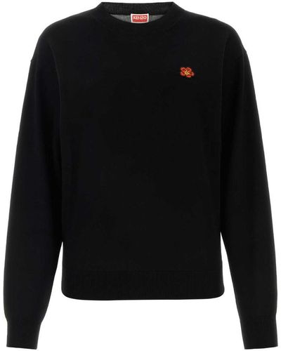 KENZO Boke Flower Sweater - Black