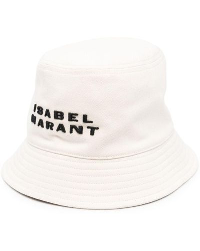 Isabel Marant Haley Bucket Hat - Natural